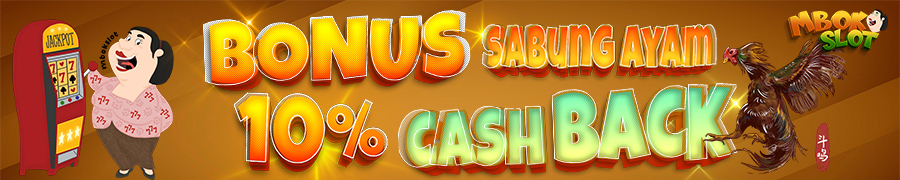 Bonus cashback tajen online 10% sabung ayam
